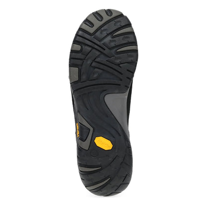 Pippy Black Waterproof Burnished Suede
