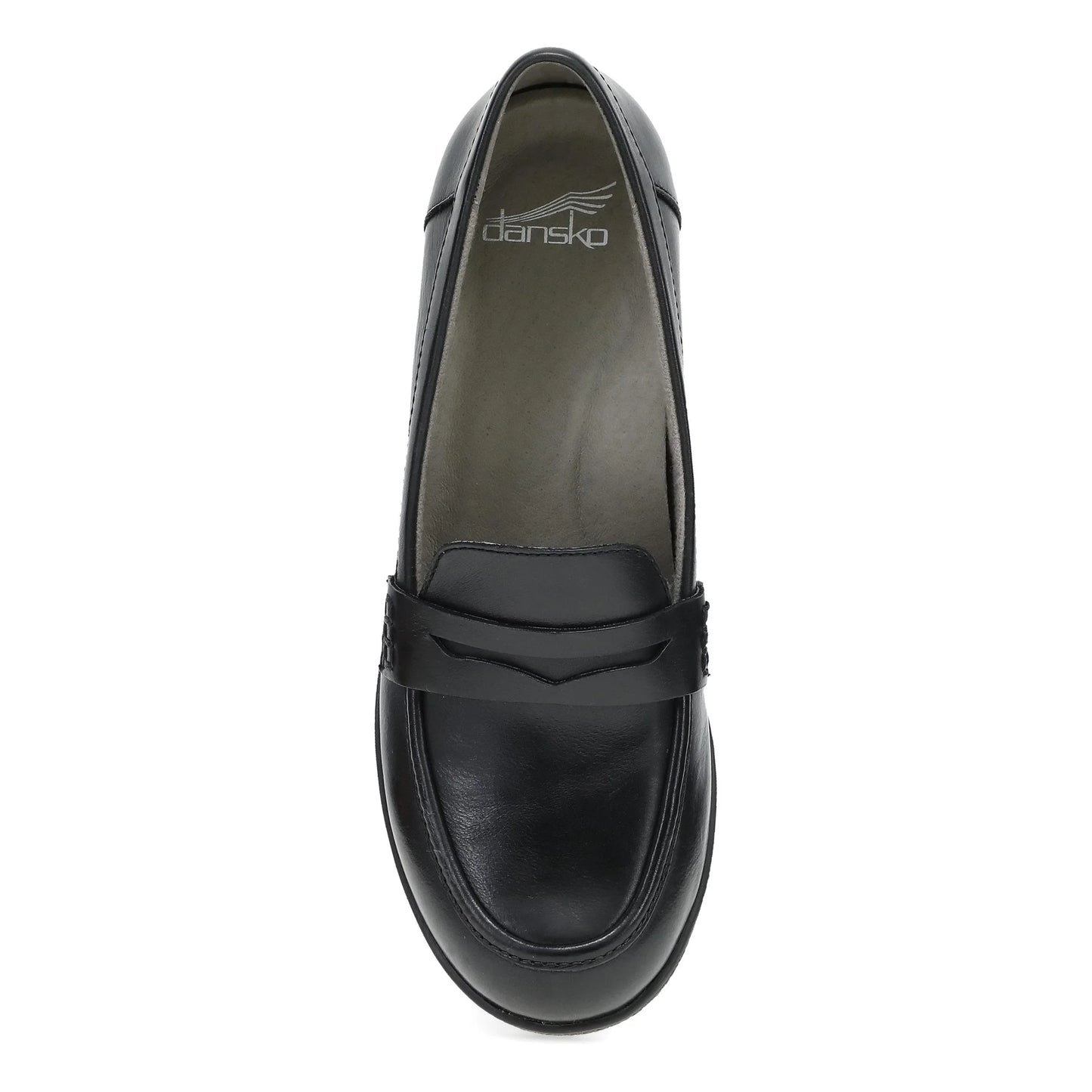 Danica Wide Black Waterproof Burnished