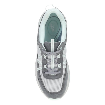 Poppy Frost Grey Suede