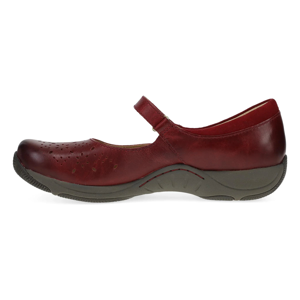 Stacy Red Waxy Burnished