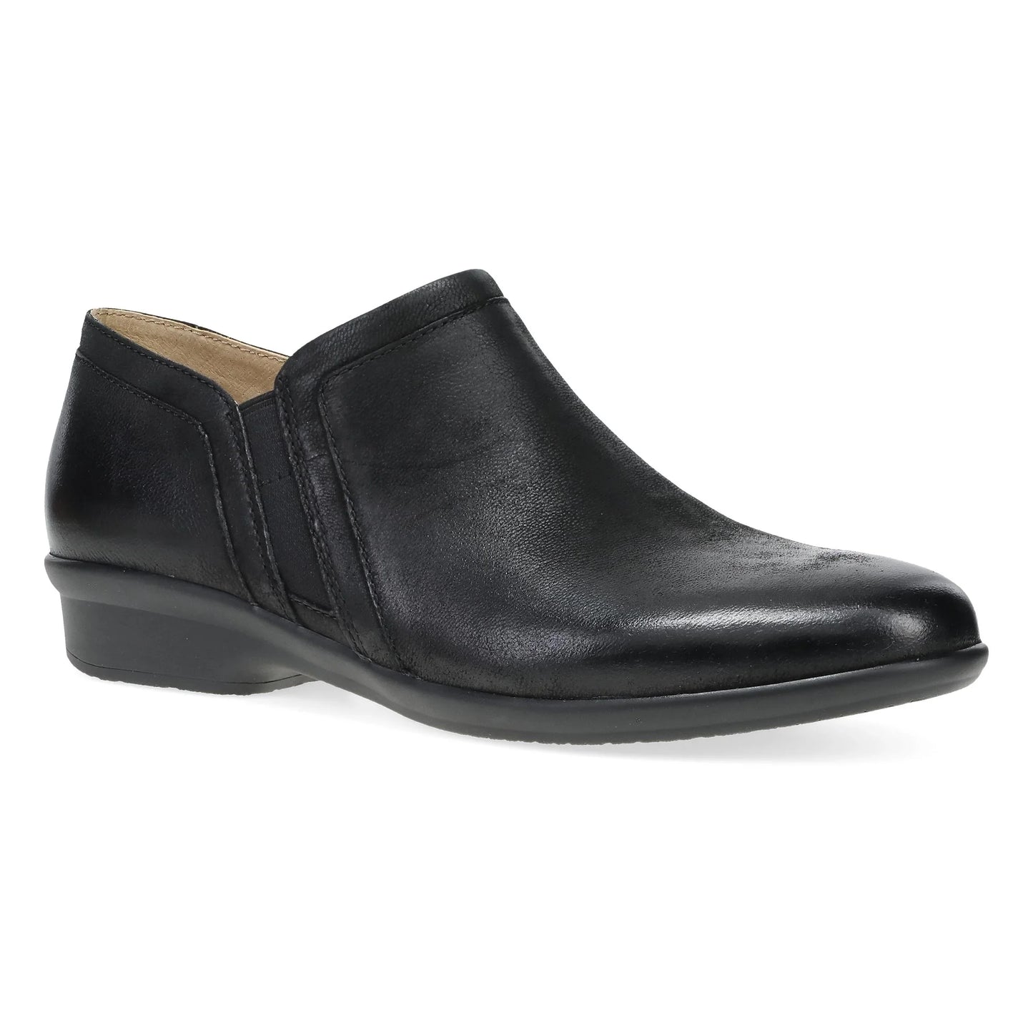 Cheryl Black Burnished Nubuck