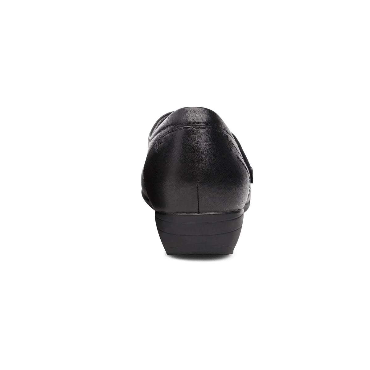 Franny Wide Black Leather