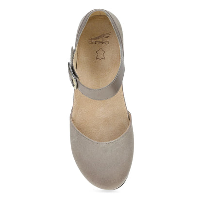 Mae Taupe Suede
