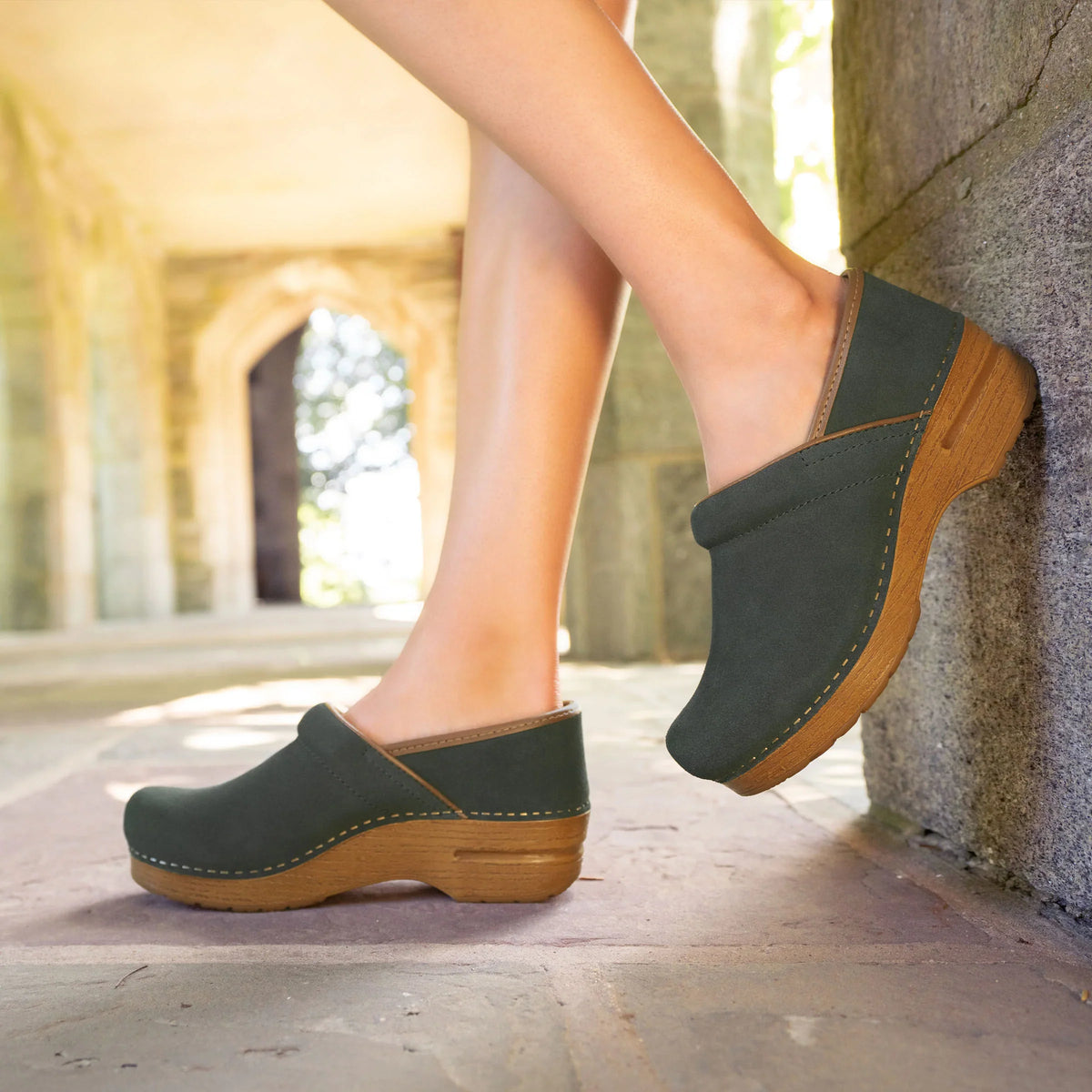 Professional Evergreen Suede
