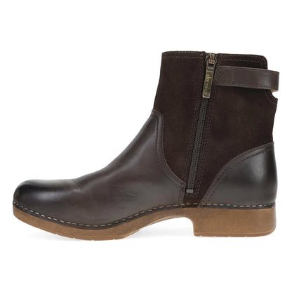 Monique Chocolate Burnished Calf