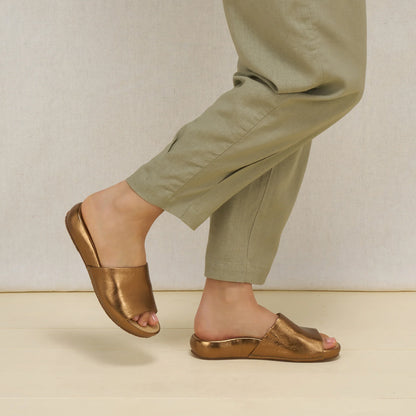 Twyla Bronze Metallic