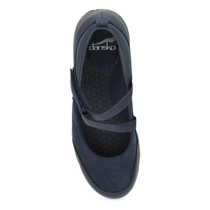Primrose Navy Burnished Suede