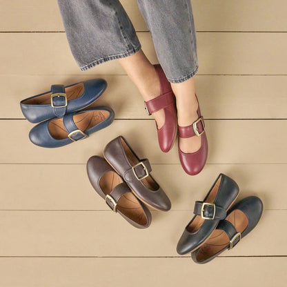 Matilda Navy Leather
