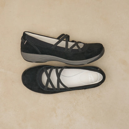 Harper Black Suede
