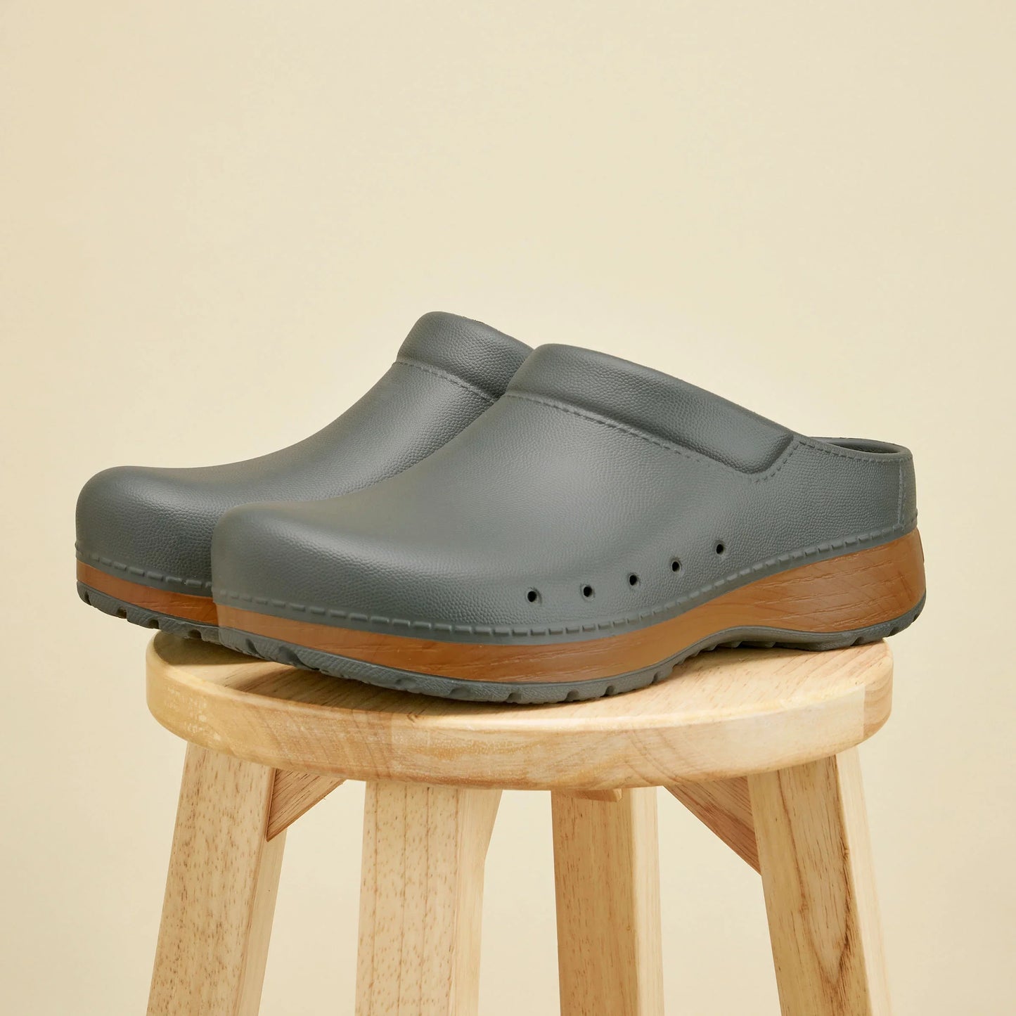 Kane Mens Grey Mule